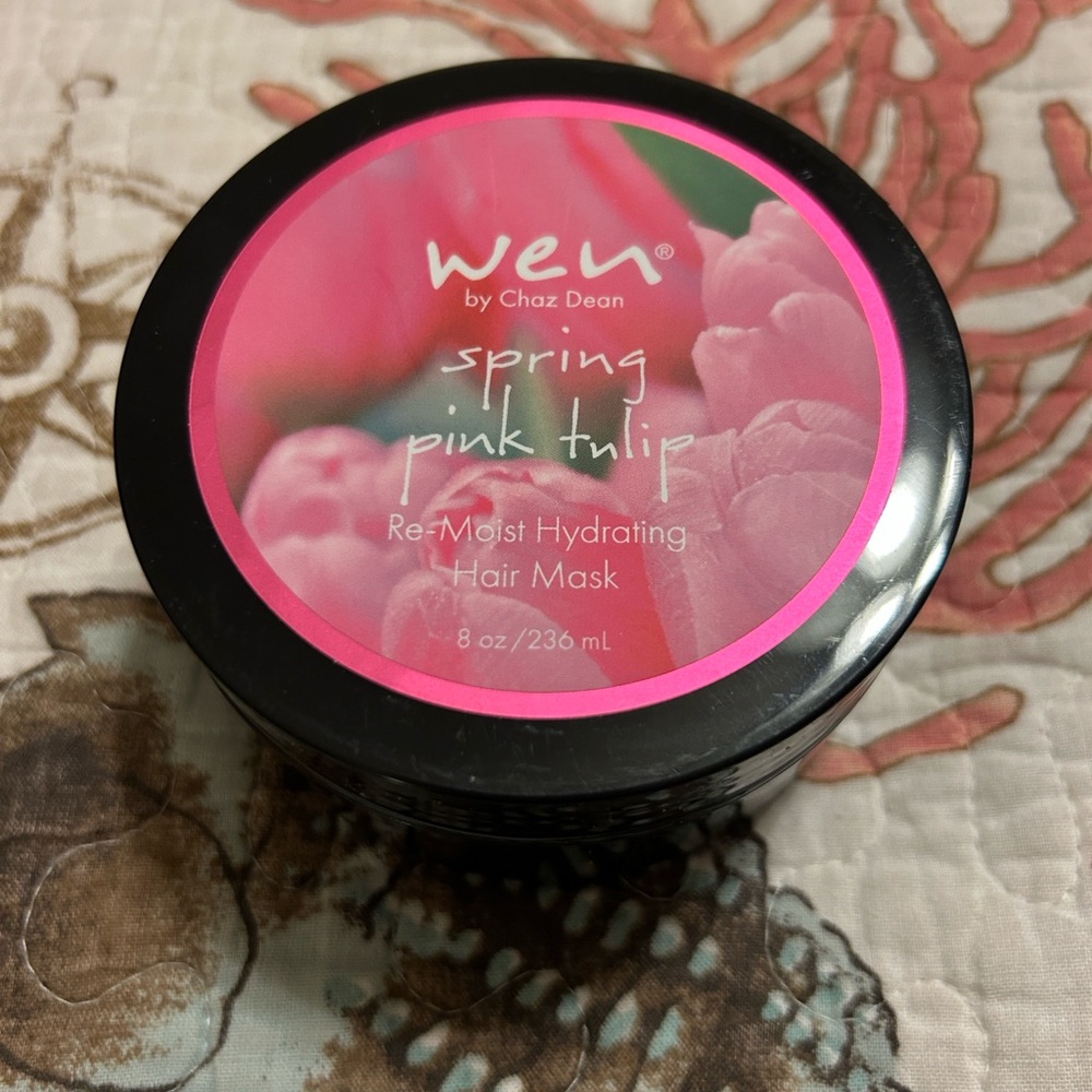 NWT, WEN Spring Pink Tulip Hair RE-MOIST HAIR Mask - SEALED